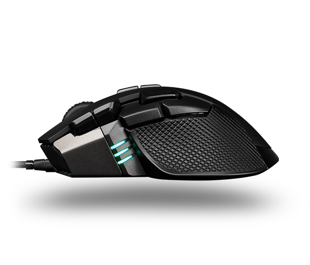 Mouse (Ratos) Gamer Modelo IronClaw, Conexion Inalámbrica / Alámbrica, RGB, 18,000 DPI, 10 Botones, Bateria Recargable, CORSAIR CH-9317011-NA