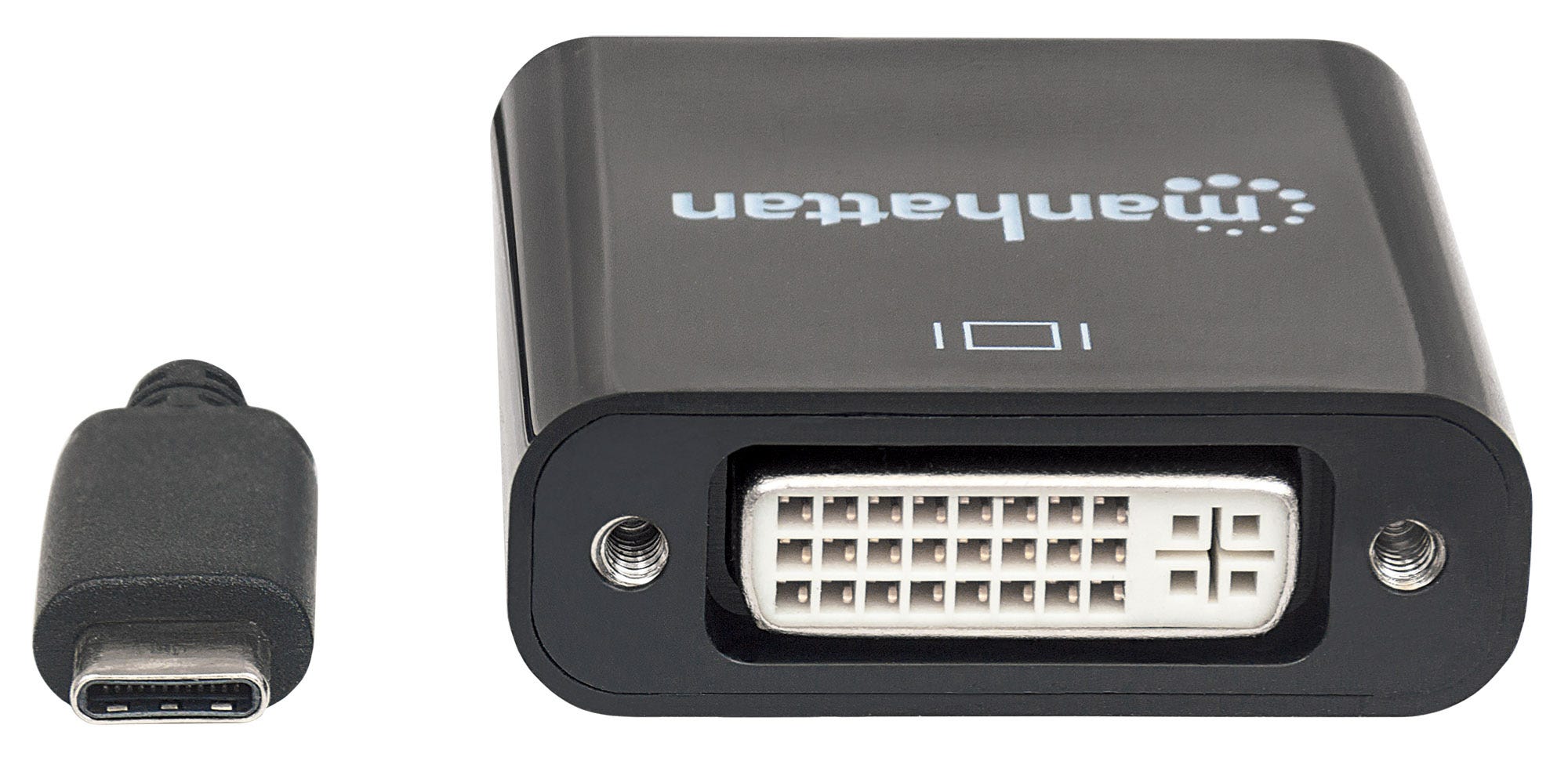 Adaptador USB-C - DVI-I (M-H), MANHATTAN 152051