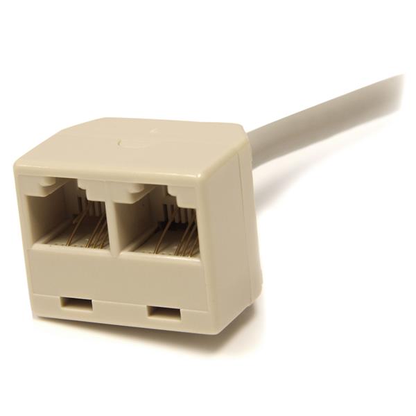 Divisor de Red RJ45, 1 Macho a 2 Hembras, Cat 5E, STARTECH RJ45SPLITTER