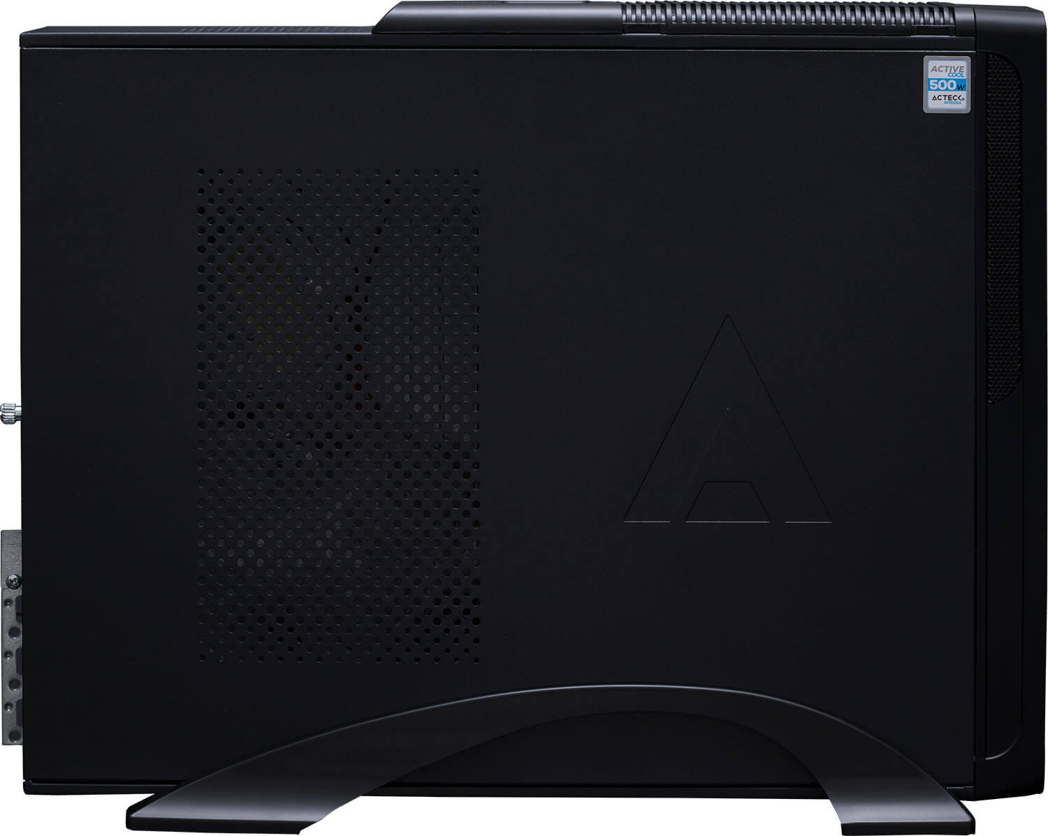 Gabinete Micro ATX / ITX, Modelo Brokk GI002, Incluye Fuente de Poder de 500W, Color Negro, ACTECK AC-922760