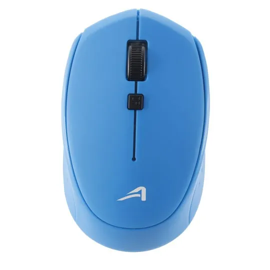Ratón (Mouse) Óptico, Inalámbrico (USB), Hasta 1600 DPI, Color Azul, ACTECK AC-916486