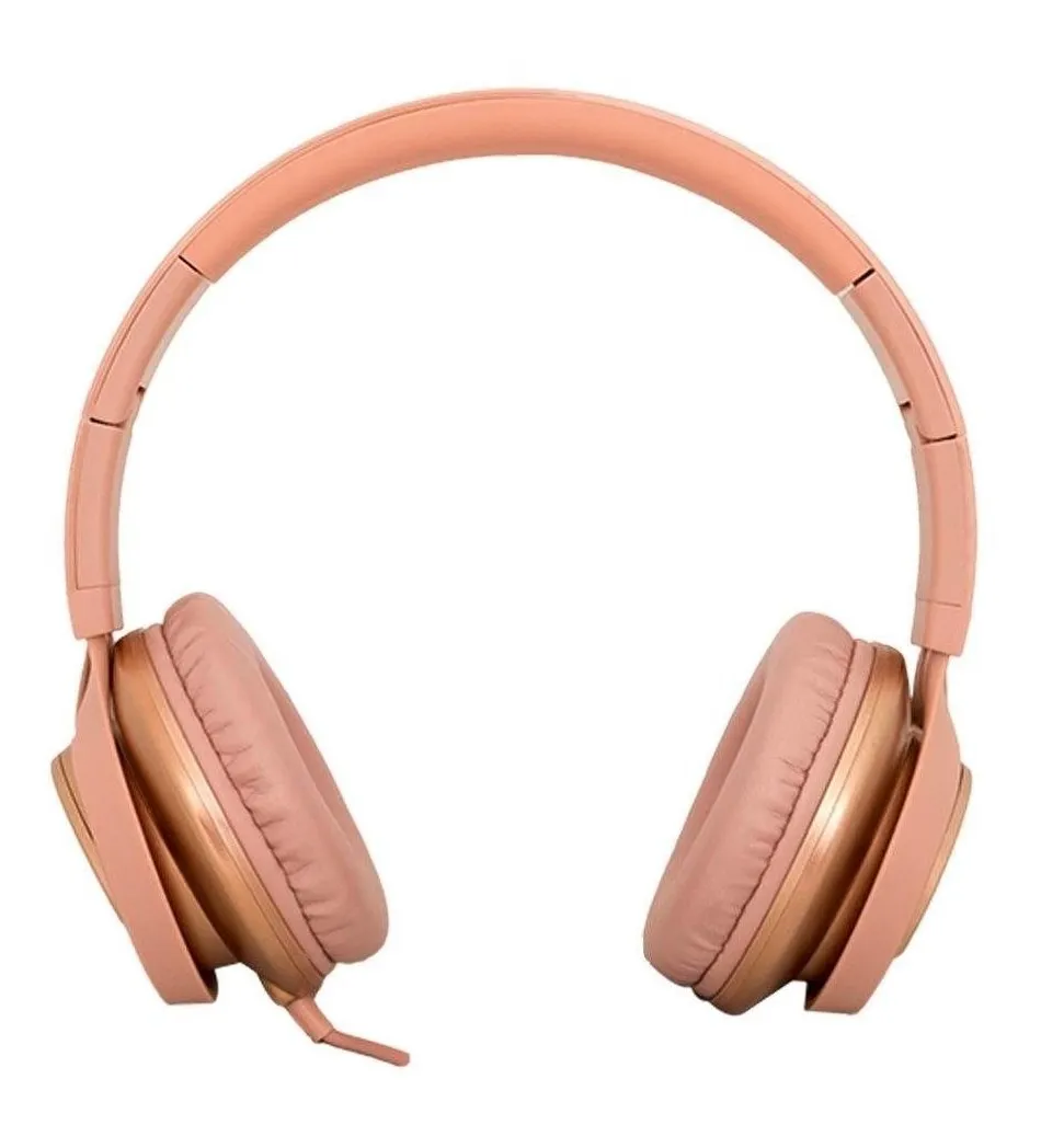 Audífonos Con Micrófono Modelo Mobifree, Alámbricos (USB - 3.5 mm), Color Rosa Metalico, ACTECK MB-02011