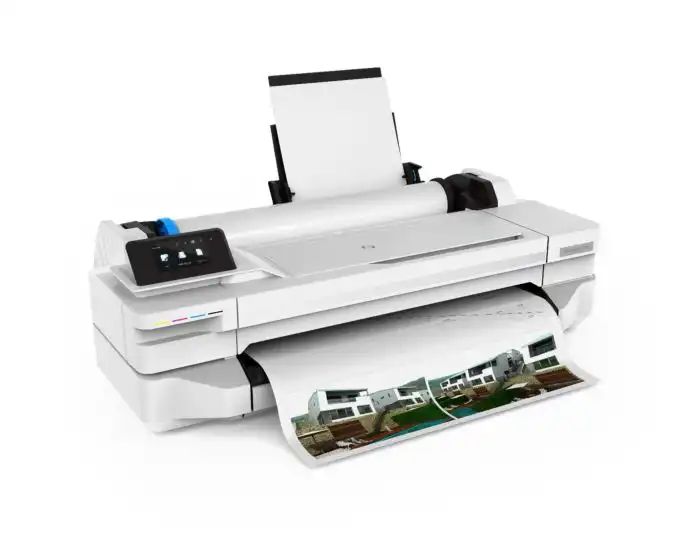 Plotter DesignJet T530 de 24", hasta 1200 x 1200 dpi, USB 2.0, Ethernet, Wi-Fi, HP 5ZY58A