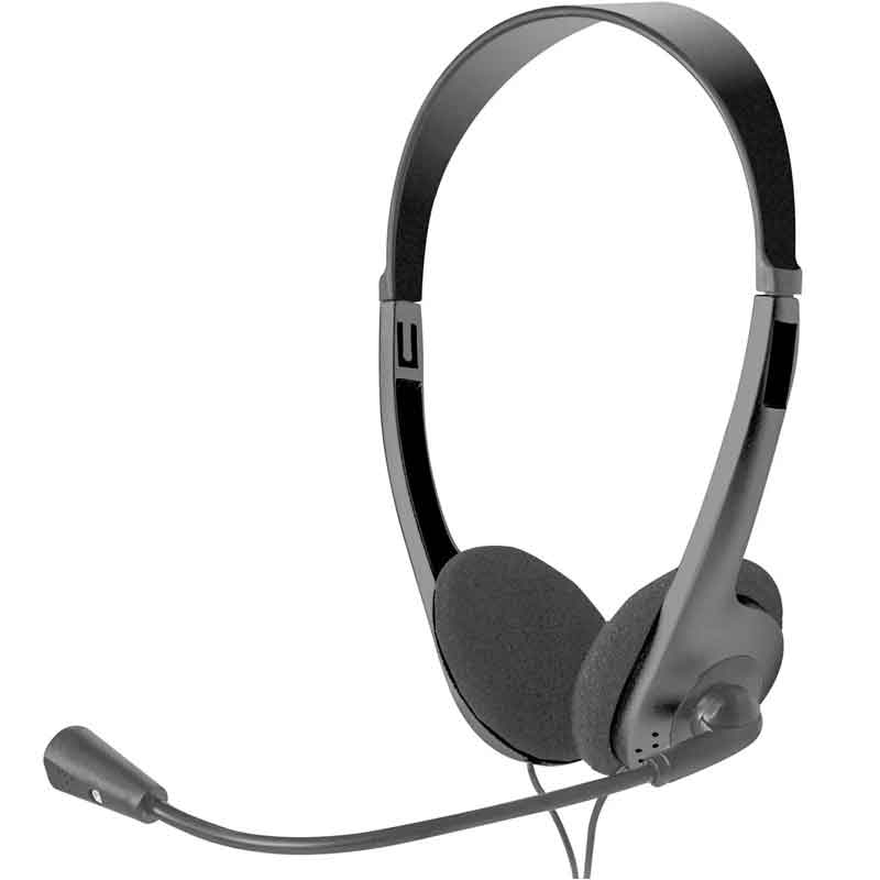 Audífonos C/ Micrófono Modelo S220, Conexión 3.5 mm (Doble), Color Negro, Longitud Cable 1.8 Metros, XTECH XTS-220
