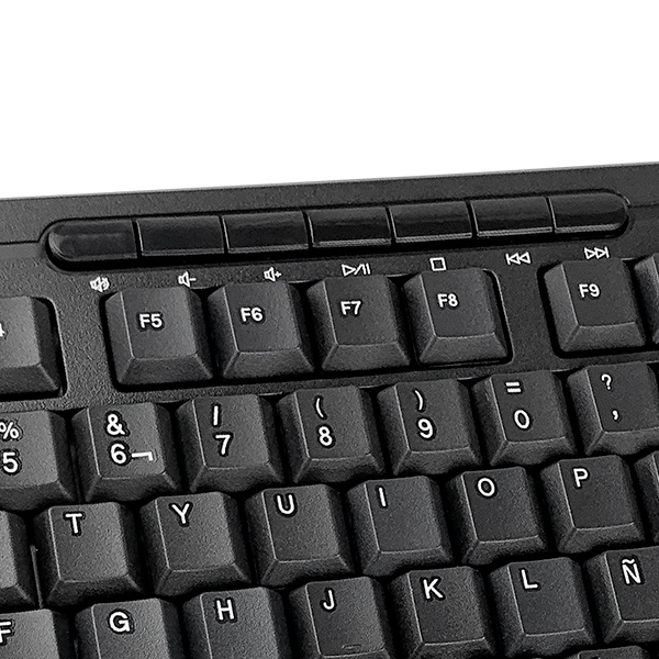 Teclado y Ratón (Mouse) Modelo K301S, Español, Alámbricos (USB), XTECH XTK-301S