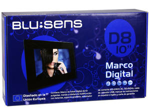 Portarretrato Blusens D8, LCD de 10", bocinas integradas