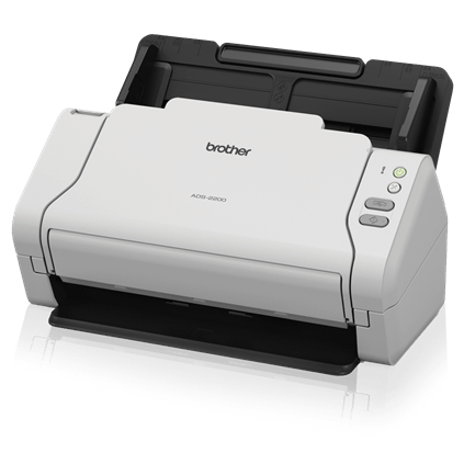 Escaner de Escritorio a Color, Dúplex, Alámbrico (USB), 35 ppm, Capacidad Hasta 50 Hojas, BROTHER ADS-2200