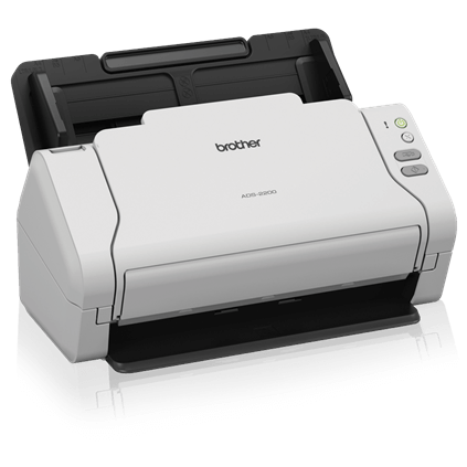 Escaner de Escritorio a Color, Dúplex, Alámbrico (USB), 35 ppm, Capacidad Hasta 50 Hojas, BROTHER ADS-2200