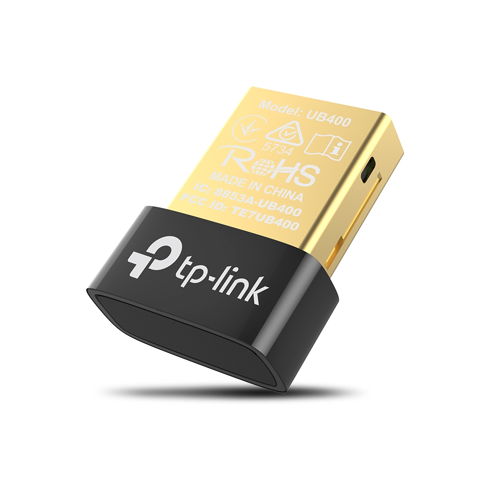Adaptador USB - Bluetooth 4.0, Color Negro, Tamaño Nano, TP-LINK UB400