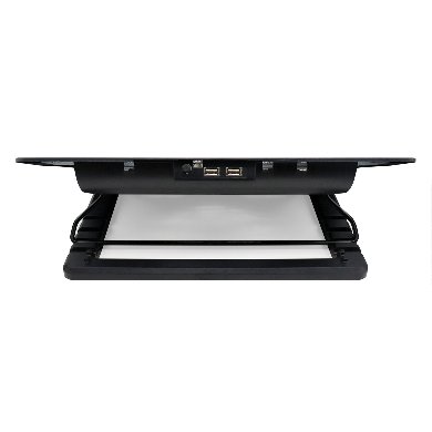 Cooling Stand (Base de Enfriamiento) Para Laptop, 1 Ventilador, Color Negro, Soporta Hasta 15.6", Ajustable, BROBOTIX 917140