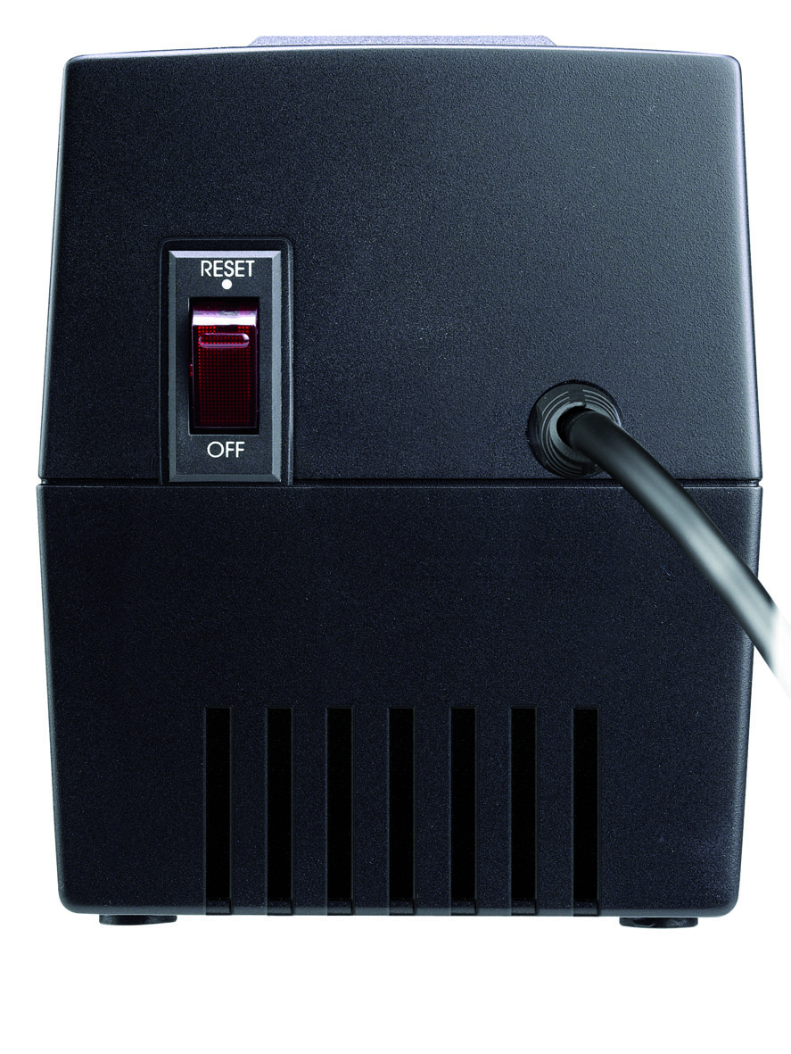 Regulador de Voltaje Modelo RS-1410, 1410VA / 700W, Regulación 108- 132V, Salida 120V, 8 Contactos, KOBLENZ 00-1599-00-0
