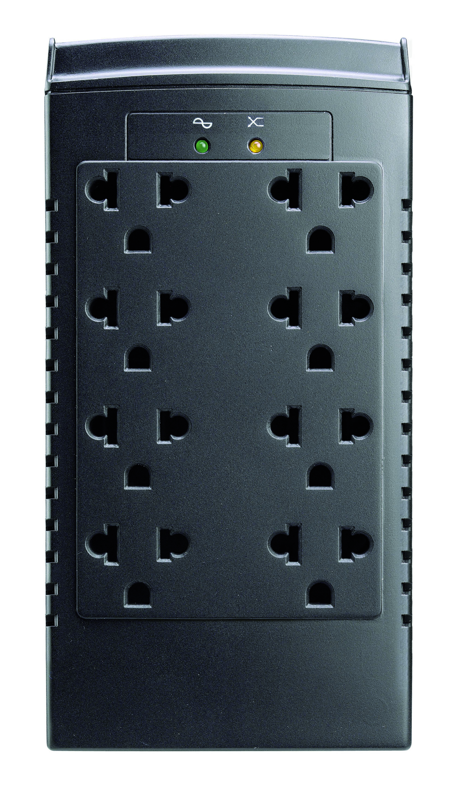 Regulador de Voltaje Modelo RS-1410, 1410VA / 700W, Regulación 108- 132V, Salida 120V, 8 Contactos, KOBLENZ 00-1599-00-0