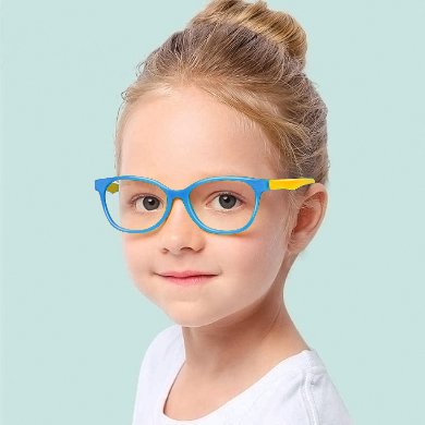 Lentes Anti reflejantes (Anti radiación), Infantiles, Color Azul / Amarillo, BROBOTIX 651749