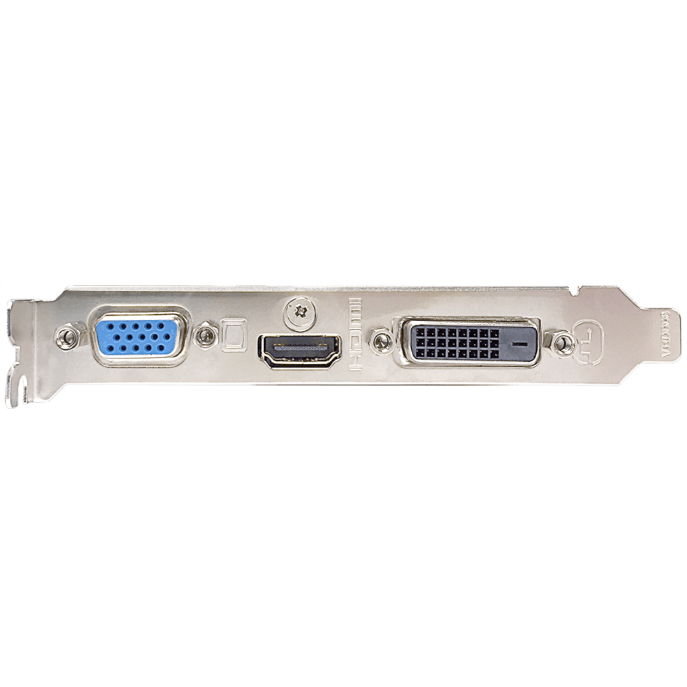 Tarjeta de Video NVIDIA GeForce® GT 710, 2GB GDDR5, PCI-E 2.0 x 8, Dual-link DVI-D*1 / HDMI*1 / D-Sub*1, Gigabyte GV-N710D5-2GIL