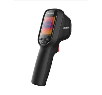Cámara Manuel Térmica Industrial de Seguridad, Lente Térmico 3 mm, 2 Metros de Distancia / IP54 / Grabación en SD, HIKVISION DS-2TP31B-3AUF