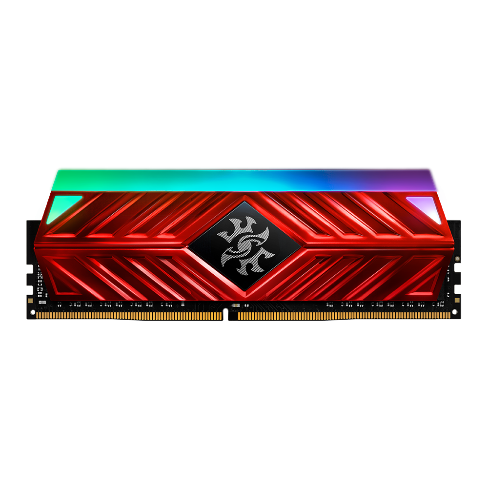 Memoria RAM DDR4 PC4-24000, Capacidad 8GB, Frecuencia 3000MHz, CL16, U-DIMM, XPG SPECTRIX D41, TUF RGB, ADATA AX4U300038G16-SB41