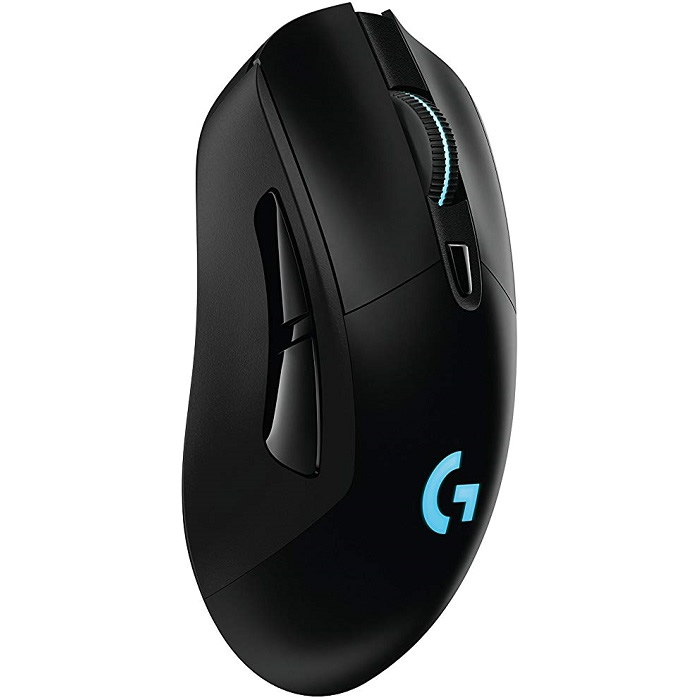 Ratón (Mouse) Gamer Modelo G703 LightSpeed, Inalámbrico (USB), Hasta 25,600 DPI, 6 Botones, Color Negro, LOGITECH 910-005639
