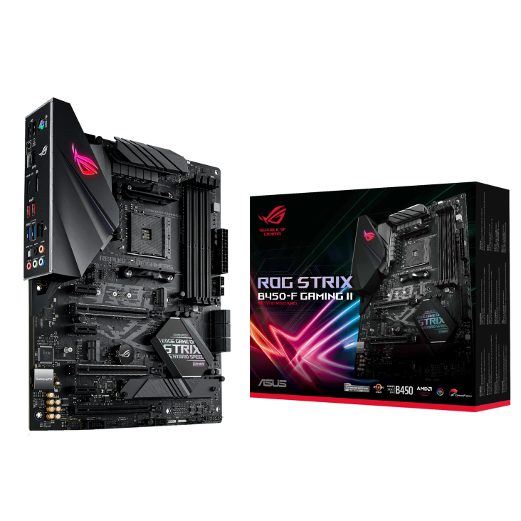 Tarjeta Madre (Motherboard) ROG STRIX B450-F GAMING, AMD, Socket AM4, ATX, 4 Slots DDR4, ASUS 90MB0YS0-M0AAY0 (copia)