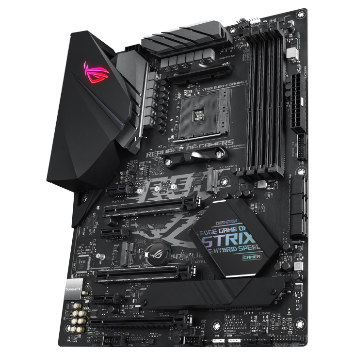 Tarjeta Madre (Motherboard) ROG STRIX B450-F GAMING, AMD, Socket AM4, ATX, 4 Slots DDR4, ASUS 90MB0YS0-M0AAY0 (copia)