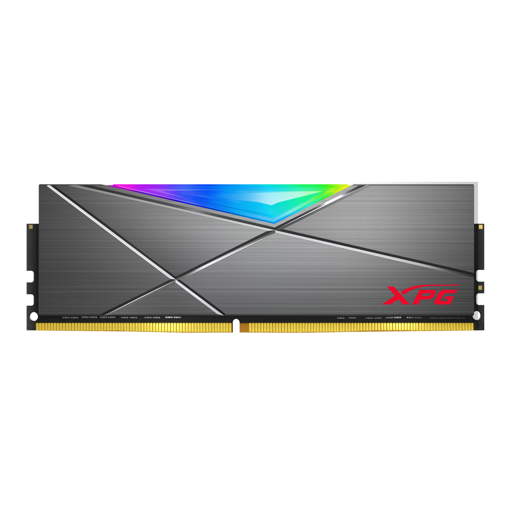 Memoria RAM XPG SPECTRIX D50, DDR4, 8GB, 3200Mhz, PC4-25600, 1.35V, CL16, Color Tungsten Grey, ADATA AX4U32008G16A-ST5
