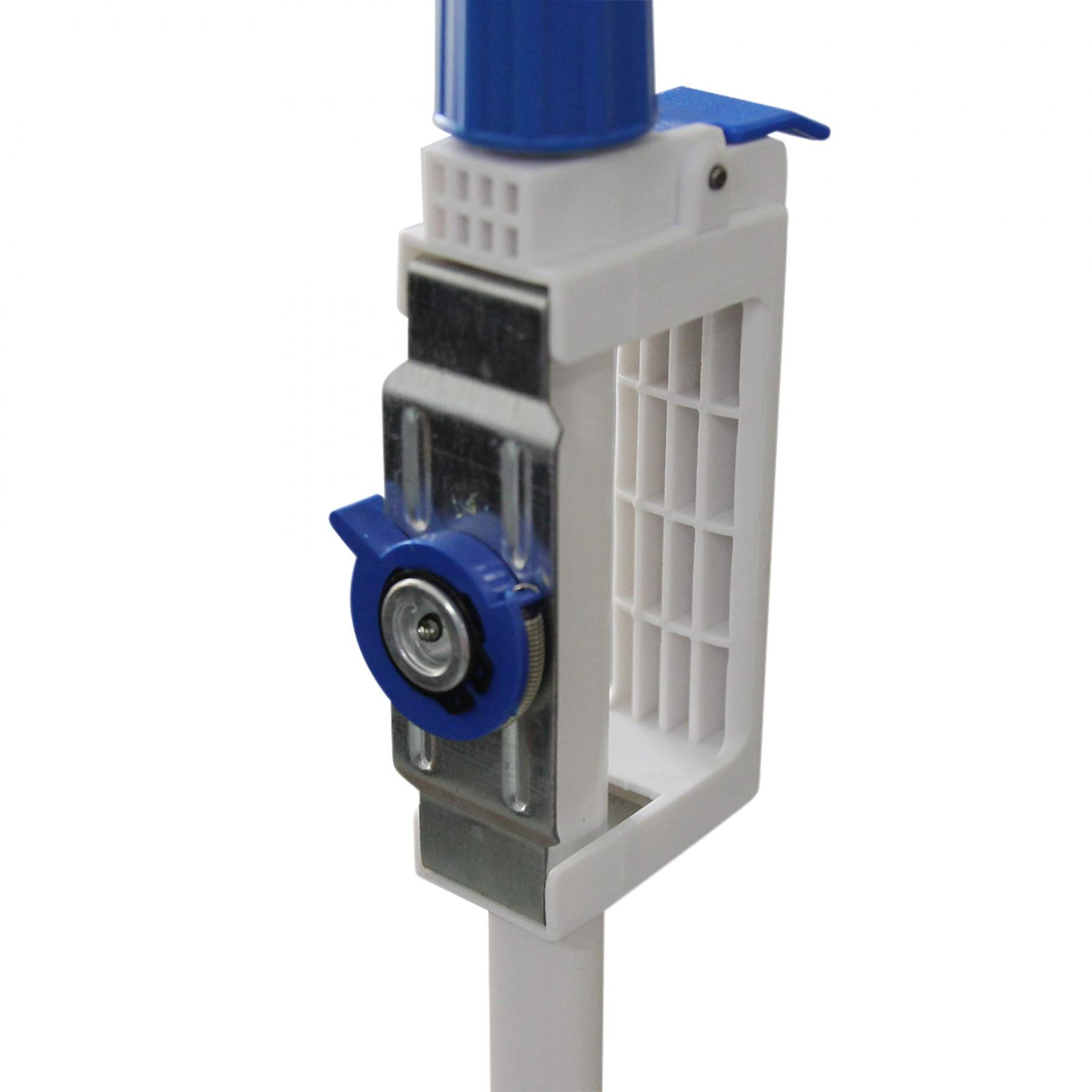 Pantalla de Proyección Manual con Tripie, 120" Diagonal, 213.3 x 213.3 Centímetros, Color Blanco Mate, QIAN QPD-69603