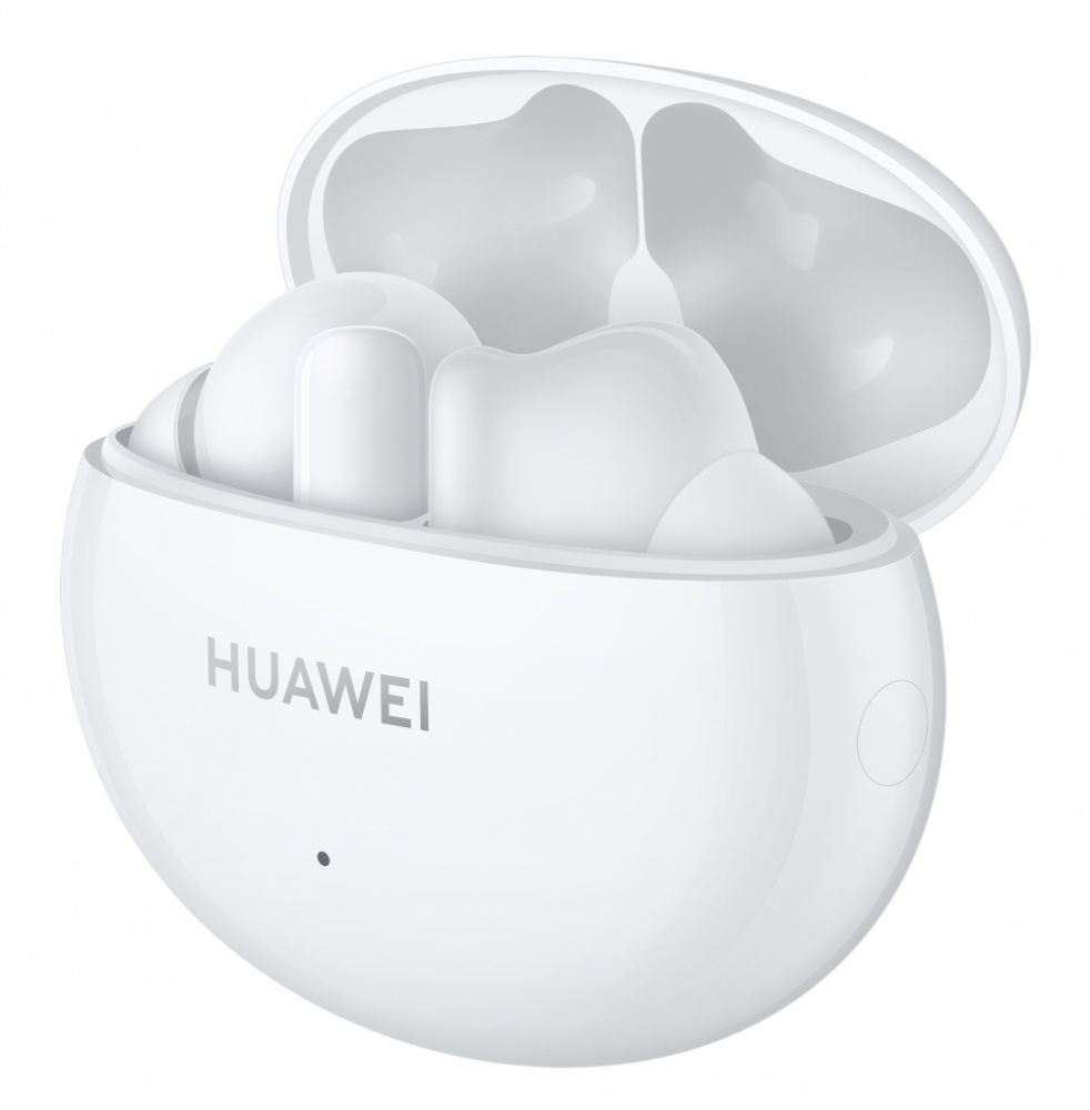 Audífonos con Micrófono, FreeBuds 4i, Inalámbricos (Bluetooth), con Estuche de Carga, Bluetooth, Color Blanco, HUAWEI 55034087