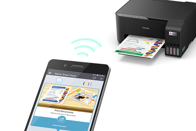 Multifuncional a Colores Sistema EcoTank L3210, Alámbrica (USB), Copia - Imprime - Escanea, Inyección de tinta Heat-Free, EPSON C11CJ68301 (copia)