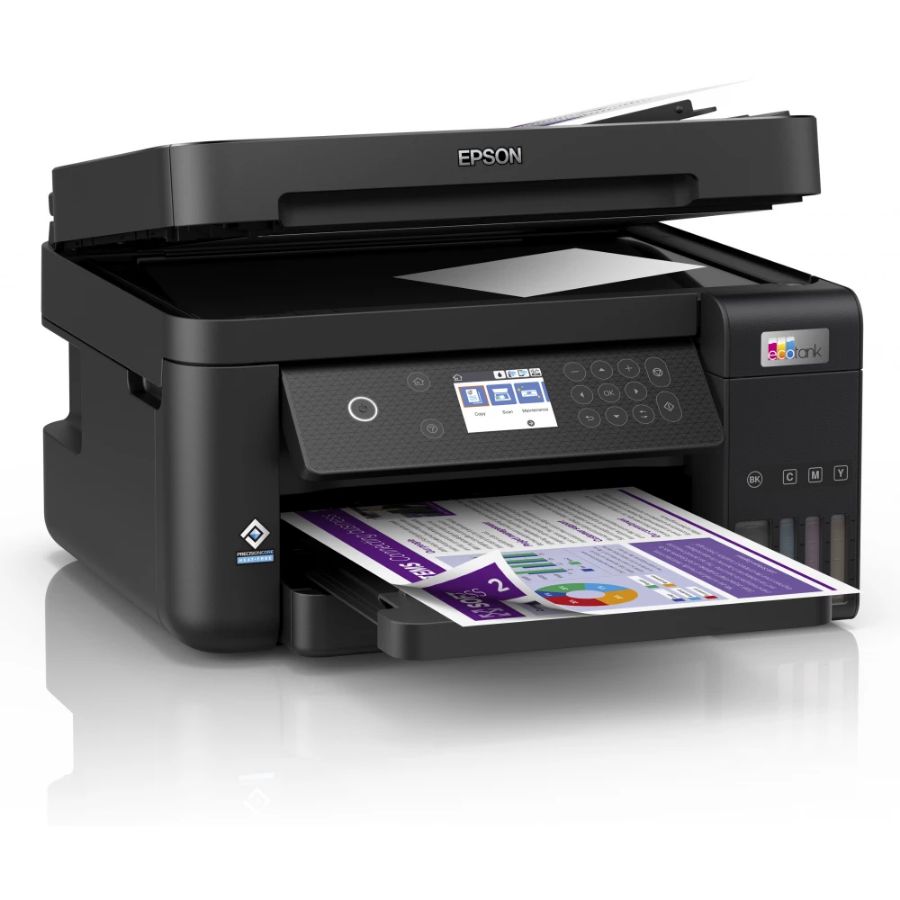 Impresora Multifuncional a Colores Sistema EcoTank L4260, Inalámbrica (Wi-Fi), Copia/Imprime/Escanea, Inyección de Tinta Heat-Free, EPSON C11CJ61301