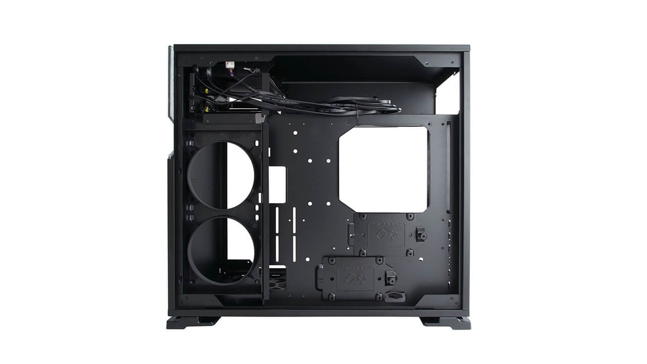 Gabinete Gamer Modelo 101, ATX / Micro-ATX / Mini-ATX, Midi-Tower, Ventana Lateral de Cristal Templado, Color Negro, No Incluye Fuente de Poder, IN WIN 101 BLACK