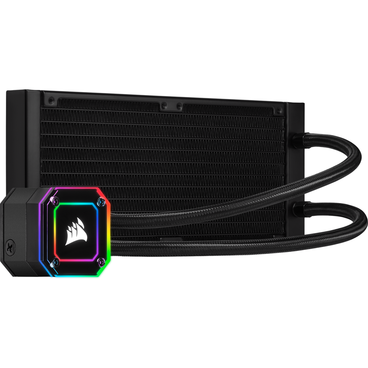 Sistema de Enfriamiento líquido Hydro H100i ELITE, Radiador 240mm, Soporta Socket Intel 1200 /  AMD  AM4, CORSAIR CW-9060046-WW