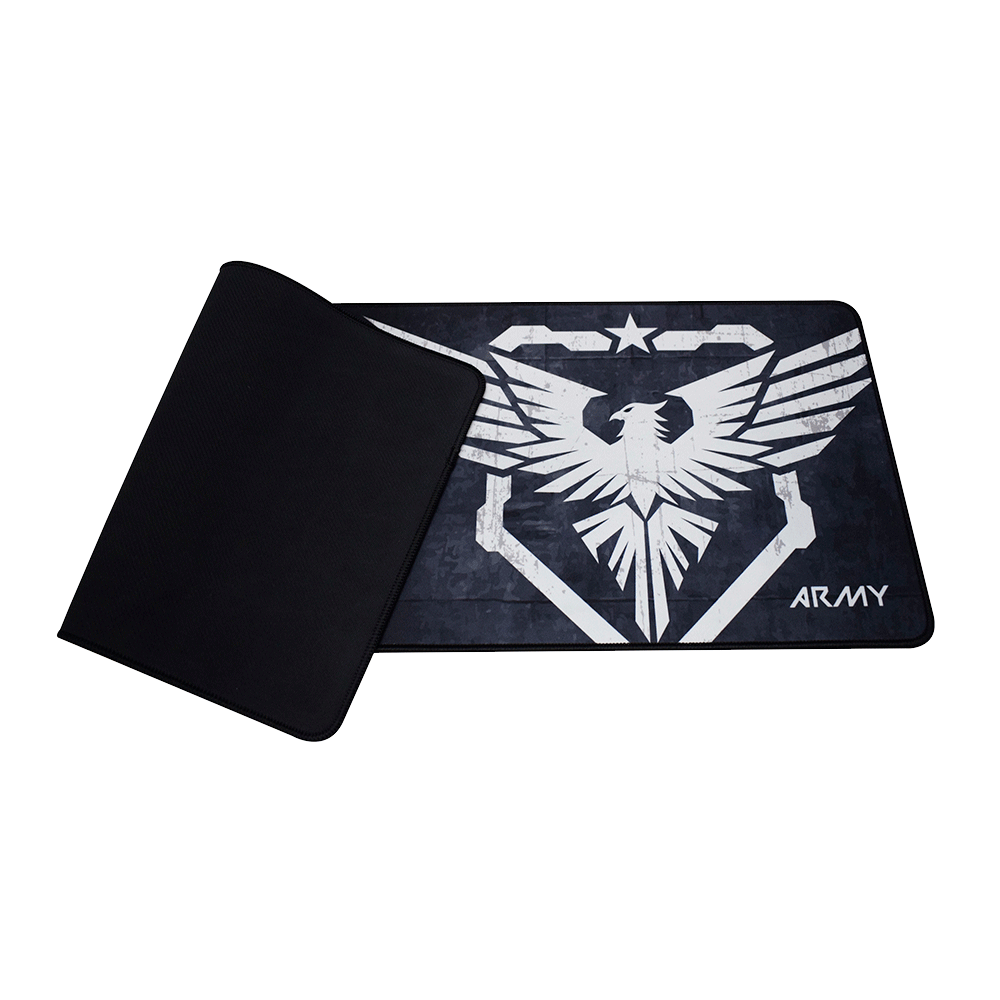MousePad Gaming XL Devil Eagle, 30cm x 80cm, Color Negro, NACEB NA-0956