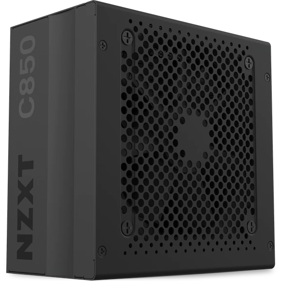 Fuente de Poder Certificada C850M, 850W, ATX, 80 PLUS Gold, Modular, NZXT C850M