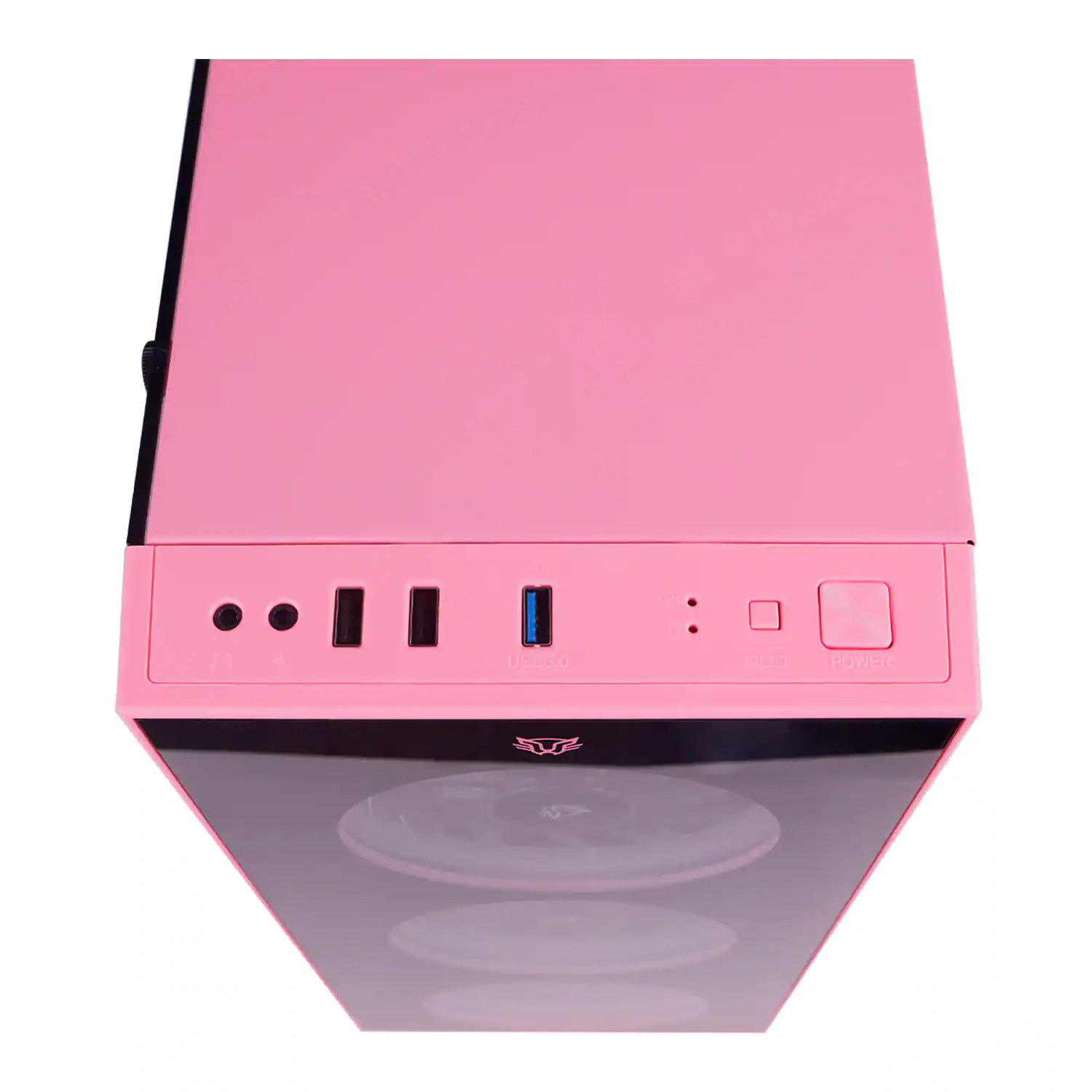 Gabinete Gamer BALAM RUSH DRAGONFLY, ATX, Media-Tower, Ventana Lateral de Cristal Templado, 3 Ventiladores Frontales RGB, No Incluye Fuente de Poder, Color Rosa, ACTECK BR-932806