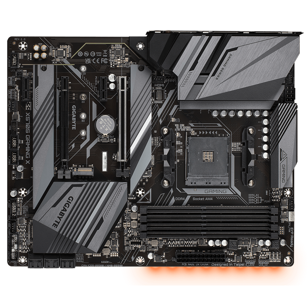 Tarjeta Madre (Mobo) X570S GAMING X, Chipset AMD X570, Socket AM4, 4xDDR4 Max. 128GB, GIGABYTE X570S GAMING X