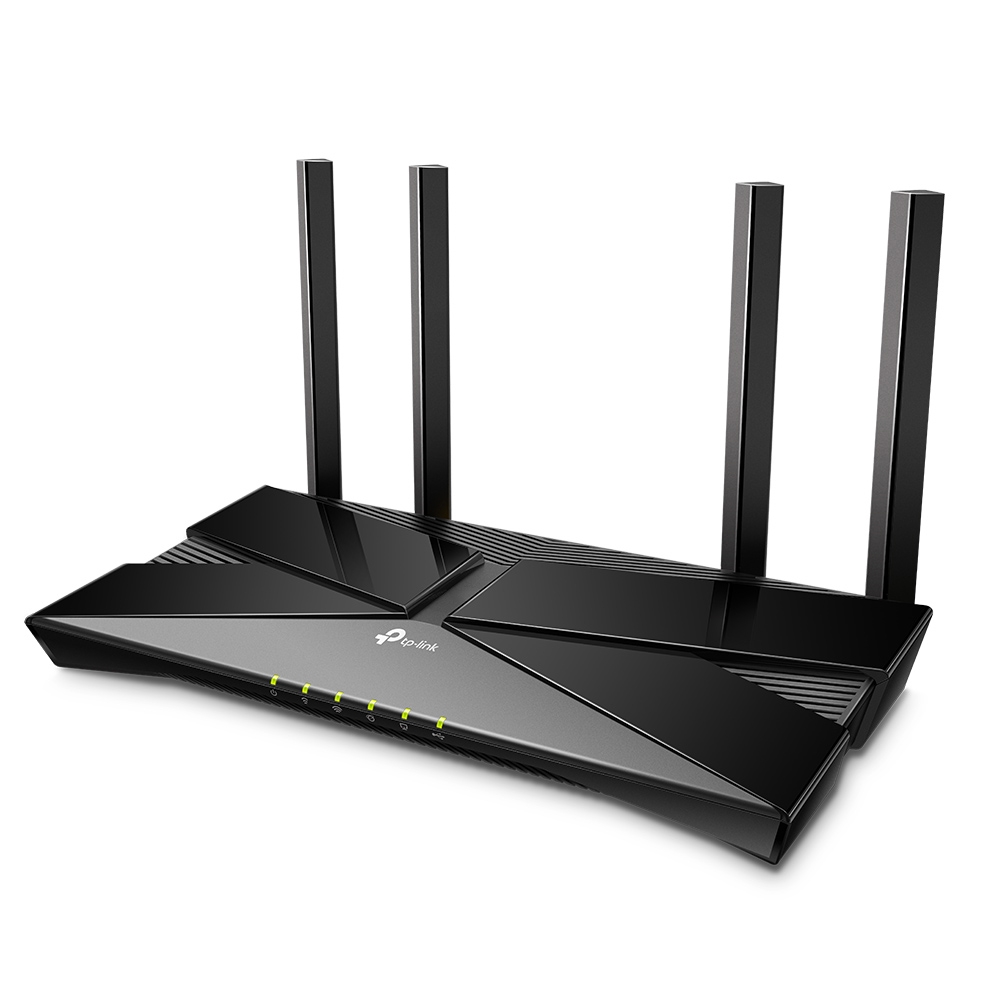 Router Inalámbrico Gigabit AX3000 y Wi-Fi 6, Doble Banda (2.4GHz y 5GHz), 4 Antenas, 4 x LAN Gigabit / 1 Puerto WAN Gigabit + 1 x USB 3.0, TP-LINK ARCHERAX50