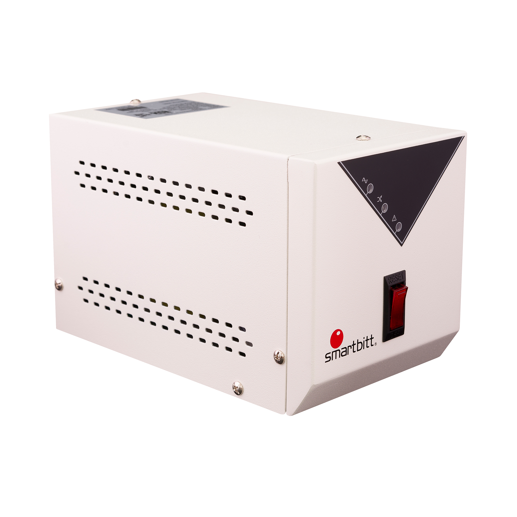 Regulador De Voltaje Modelo R-BITT AC2000, 2000VA / 1200W, Regulación 82 - 150Vca, 1 Contacto de Regulacion, SMARTBITT SBAVRAC2000