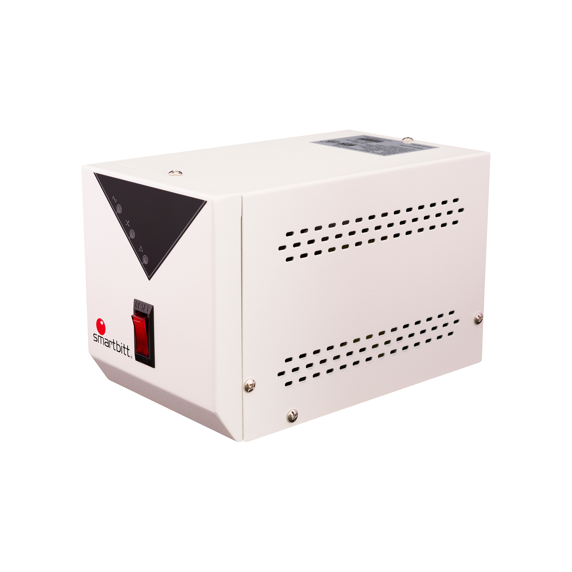 Regulador De Voltaje Modelo R-BITT AC2000, 2000VA / 1200W, Regulación 82 - 150Vca, 1 Contacto de Regulacion, SMARTBITT SBAVRAC2000
