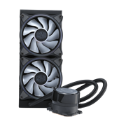 Sistema de Enfriamiento Líquido P/ CPU MASTERLIQUID ML240 ILLUSION, Radiador de 277mm, 2 Ventiladores de 120 x 120 x 25mm, 650-1800 RPM, COOLER MASTER MLW-D24M-A18PC-R2