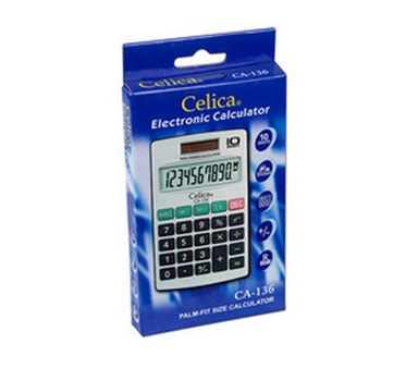 Calculadora de Bolsillo Celica 10 dígitos