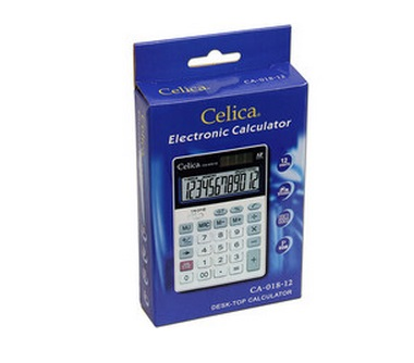 Calculadora de Escritorio Celica CA-018-12, 12 dígitos
