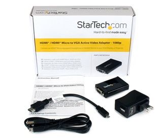 Adaptador Convertidor HDMI® / Micro HDMI a VGA