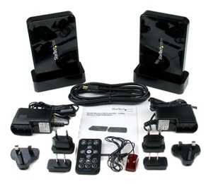 Extensor Inalámbrico HD WHDI de Alta Definición HDTV Audio y Video 1080p con Puerto Infrarrojo IR -