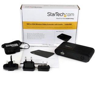 Extensor Inalámbrico Wifi a Video VGA HD Alta Definición 720p con Audio