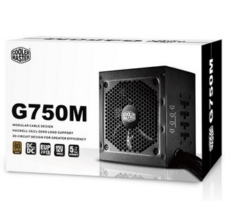 Fuente de Poder Coolermaster G750M, 750W 80+ Bronce, SATAx8