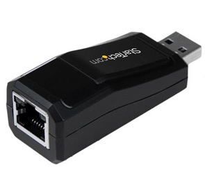 Adaptador Tarjeta de Red Externa NIC USB 3.0 a 1 Puerto Gigabit Ethernet 1Gbps RJ45 USB A Sin Dongle