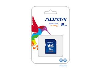 Memoria SDHC Adata 8 GB Adata Modelo Cl4 / ASDH8GCL4-R