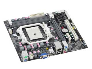 Tarjeta Madre ECS A55F-M3 V.A 2xDDR3 3xP-cie 2.0 SATA 3 Socket FM1