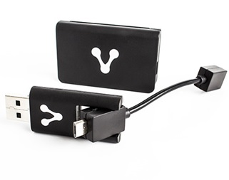 Lector de Tarjetas Externo Vorago CR-300, OTG, USB