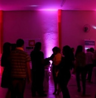 Barra LED 18x1w Hyper LEDs Luz Disco Dmx Alta Luminosidad