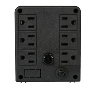 Regulador de Voltaje VICA - 2000VA - 1000 Watts - 6 contactos - USB